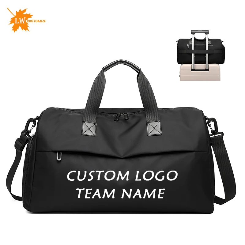 Wholesale Travel Handbag Gym Sports Bag DIY Personalized Football Bag Fitness Bag With Custom Printed Logo