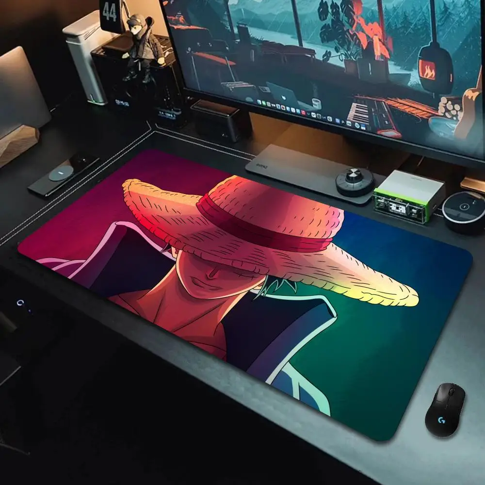 Imagem -01 - Anti-derrapante Anime Mouse Pad Macio Tapete de Mesa Grande Colorido Vivo One Preço Gaming Mousepad Acessórios de Computador Xxl lu Ffy Gear5 anti derrapante anime mouse pad macio tapete de mesa grande colorido vivo one preco gaming mousepad acessorios de computador xxl lu ffy gear5 01