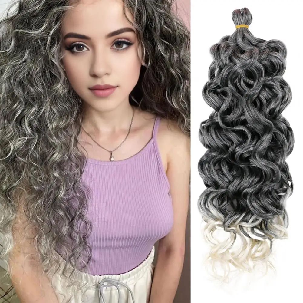 

66cm Water Wave Wigs Jungle Wave Glossy Hair Volume-Boosting Hair Extensions Wig African Brazilian Women Long Curly Hair Wig