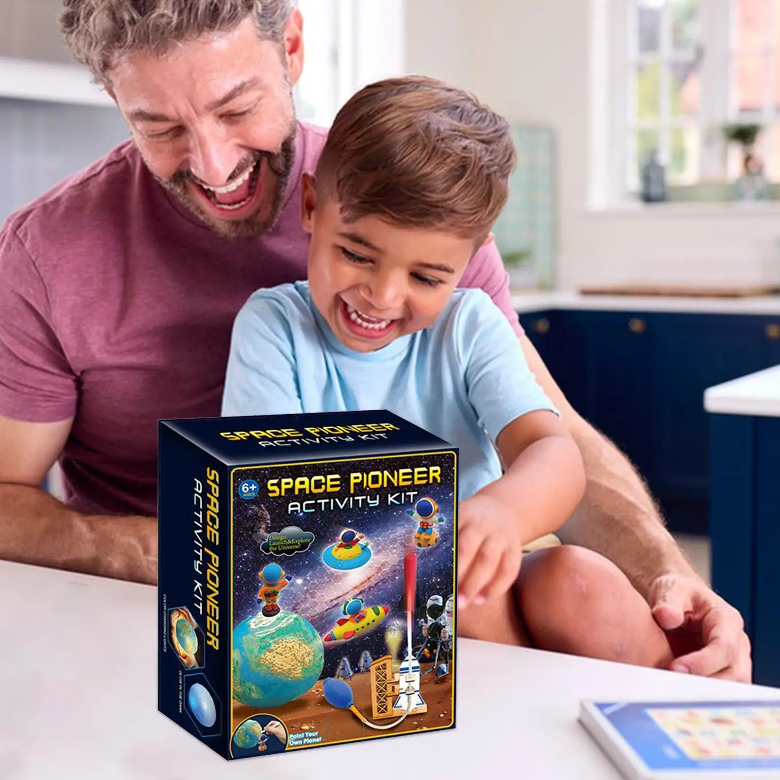 Brinquedos científicos para crianças, pintura de planeta, brinquedos de haste, jogos de aprendizagem criativos, atividades educacionais, aprendizagem pré-escolar