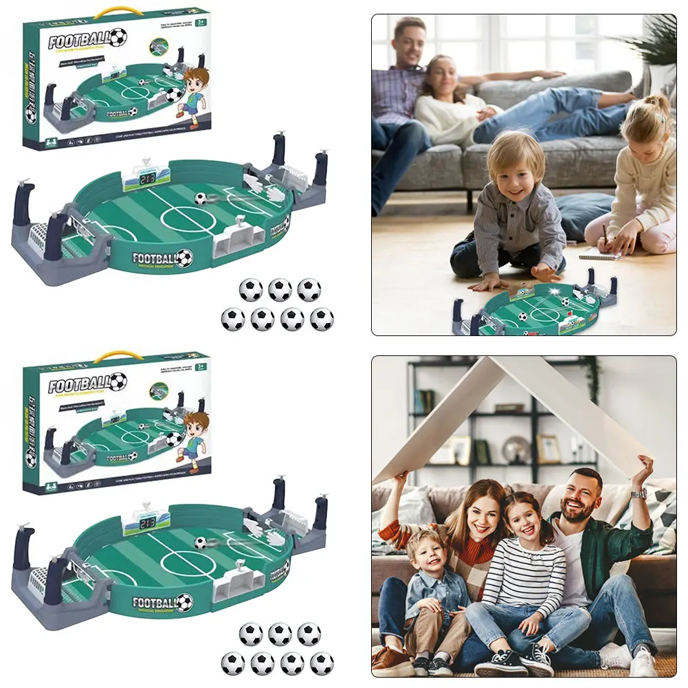 

2 шт. портативные детские футбольные настольные игры, мини-футбол, настольная игра-головоломка (7 мячей в наборе)