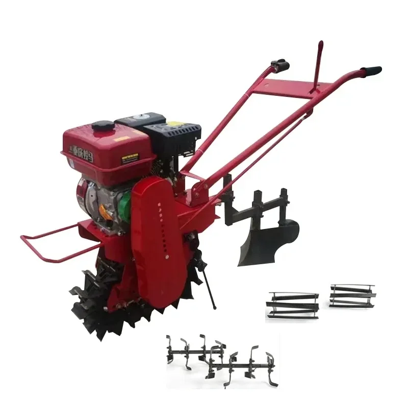 Hot sale cultivators mini tiller rotary wheel tractor mini power tiller cultivator tractor rotary plough