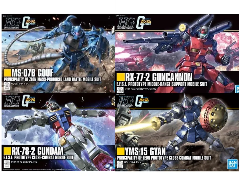 Model Kit Non Gundam - Oryginalny model plastikowy Bandai HGUC 1/144