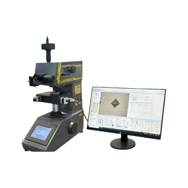 High precision, automatic measurement Vickers hardness tester