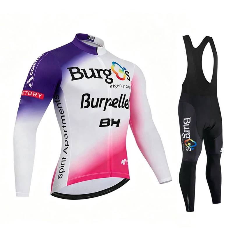 Bh Team Herbst Langarm Neues Renn-MTB Frühling Langarm-Radtrikot-Set Fahrrad-Radsportbekleidung Uniform Ropa Ciclismo