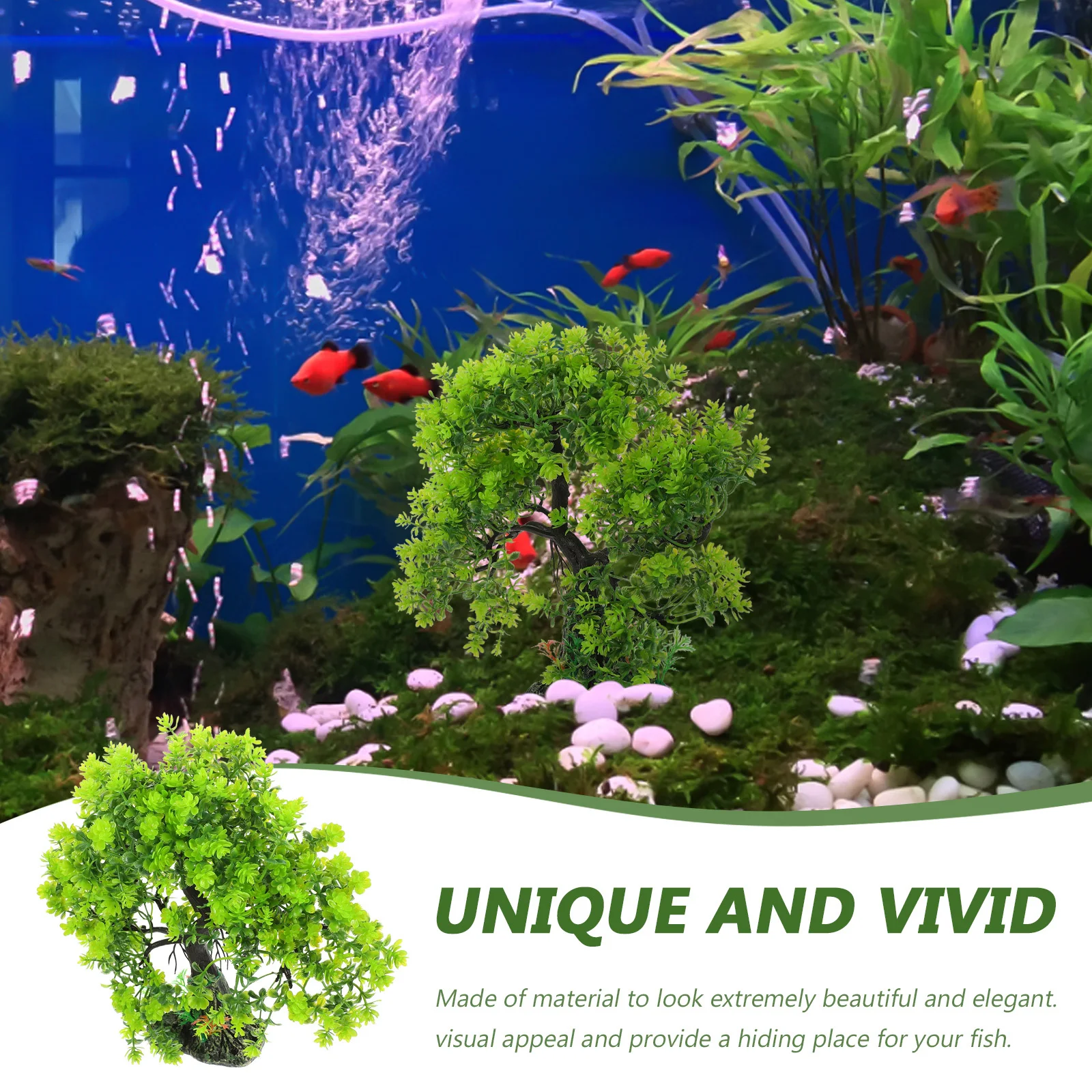 

Aquarium Tree Resin Craft Fish Tank Decor Underwater Landscape Ornament Fish Tank Decorations For Fresh Salt Water Pets