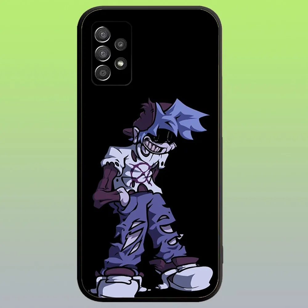 FNF silly billy Friday Night Funkin Phone Case For Samsung Galaxy A20,A21s,A22,A31,A32,A52,A53,A72,73,A80,A91 Soft Black Cover