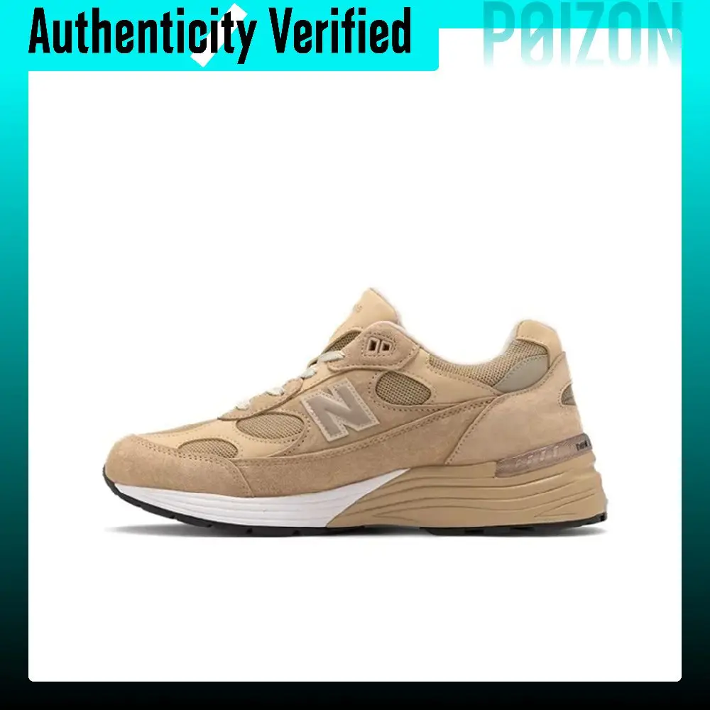 New Balance NB 992 Running Shoes Unisex Low-top Khaki M992TN