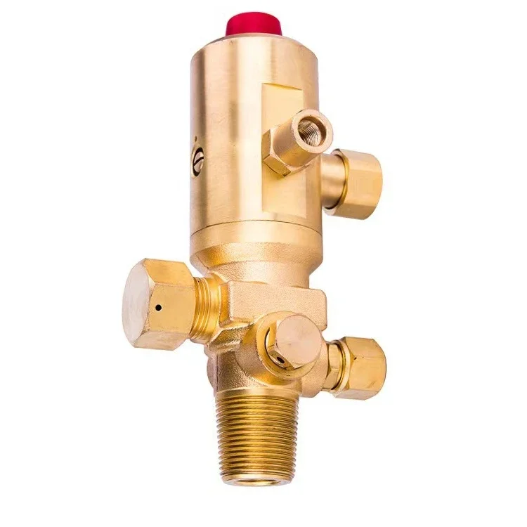 

Клапан для обнаружения пожара углекислым газом (CO2) (прямой), универсальный пожарный клапан