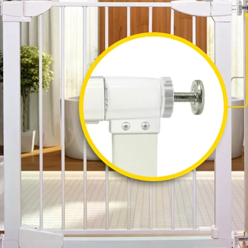 Hot Sale 1/4pcs White M8 M10 Baby Gate Spare Kit - Pressure Fit Spindles & Screw Bolts For Safety Gates