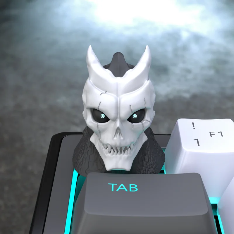 

Monster No.8 Keycaps Anime Stereo Mechanical Keyboard Translucent Esc Key Computer Office Peripherals Mouse Keyboard Accessories