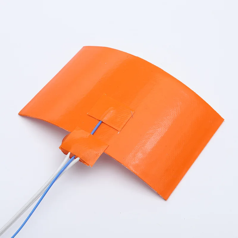 5V 12V 24V 110V 220V Silicone Heating Pads Electric Rubber Flexible Baking Cup Coaster Oven Heater Hot Plate NTC 100K Thermistor
