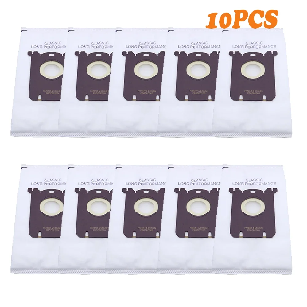 10PCS/Lot Dust Bag for Electrolux E201B for Philips FC8021 Dust S-Bag GR201 AEG Bags S-bag FC9000 FC9049 HR8500 HR8350 FC9150