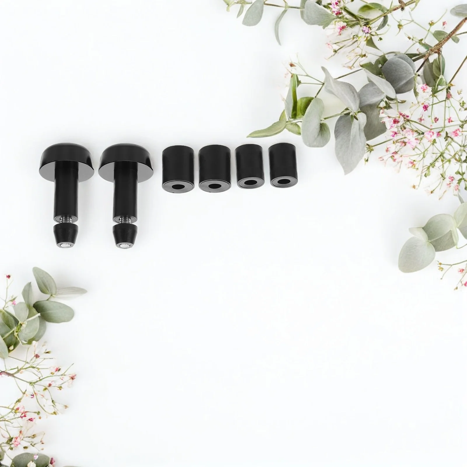 

1 set Motorcycle Handlebar Plug Universal Aluminum Alloy Caps Grips Ends Blockage Protection Cover For Bike Handlebars