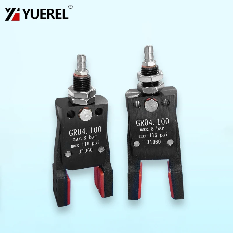 Robot Arm Mini Fixture Anti Pinch With Switch Water Nozzle Injection Molding Machine Imitation Clamp