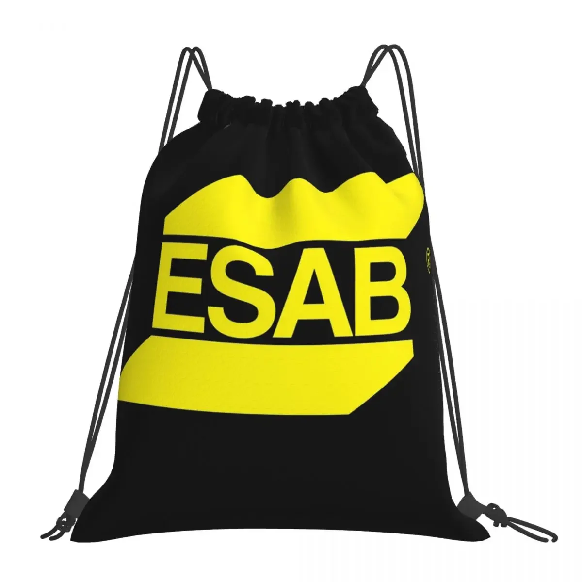 ESABb Welding Equipment Logo Backpacks Fashion Portable Drawstring Bags Drawstring Bundle Pocket Sundries Bag Book Bags