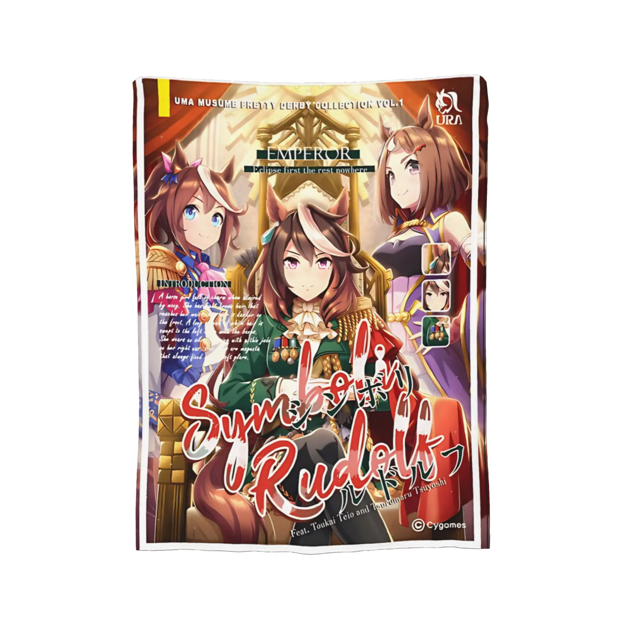 أوما موسومي سيمبولي رودولف بطانية من الفلانيل مخصص رمي بطانية للمنزل 150*125 سنتيمتر لحاف