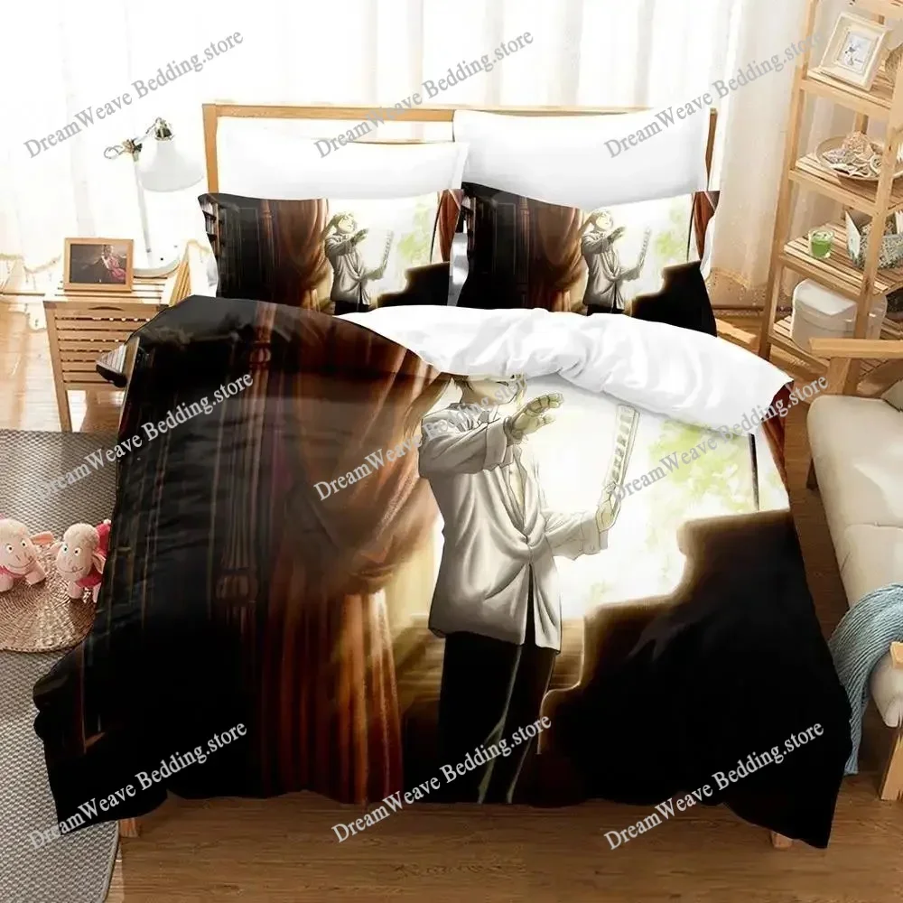 

3D Printed Anime Fullmetal Alchemist Bedding Set Duvet Cover Bedroom Comforter Single Twin King _Size Quilt Cover Home Textiles7