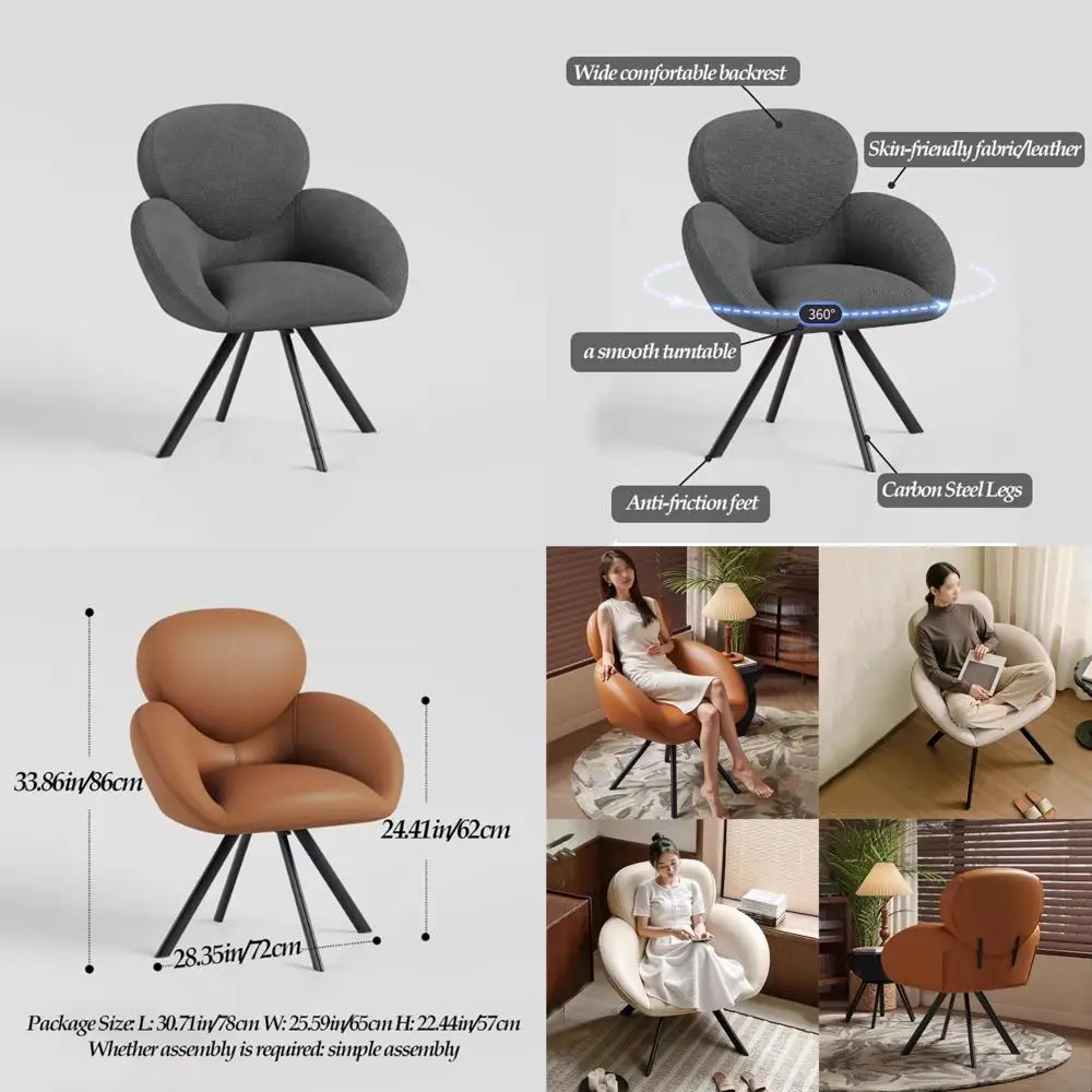 

Поворотный диван в скандинавском стиле для гостиной — широкий и удобный с высококачественным каркасом из углеродистой стали для прочной поддержки