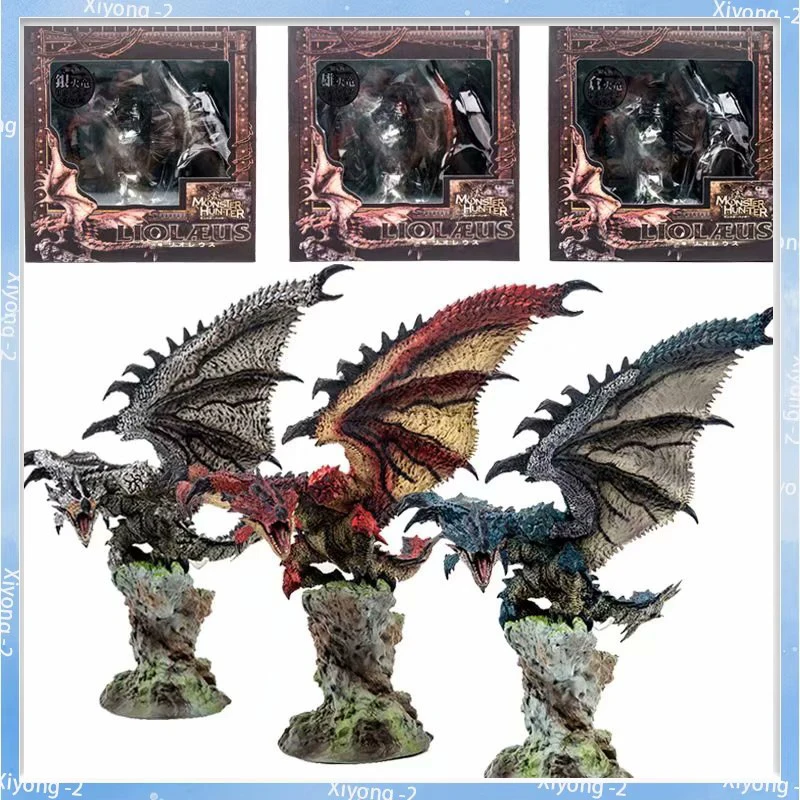Alle Serien Monster Hunter Game Dragon PVC Actionfigur Spielzeug Japan Anime Monster Hunter World