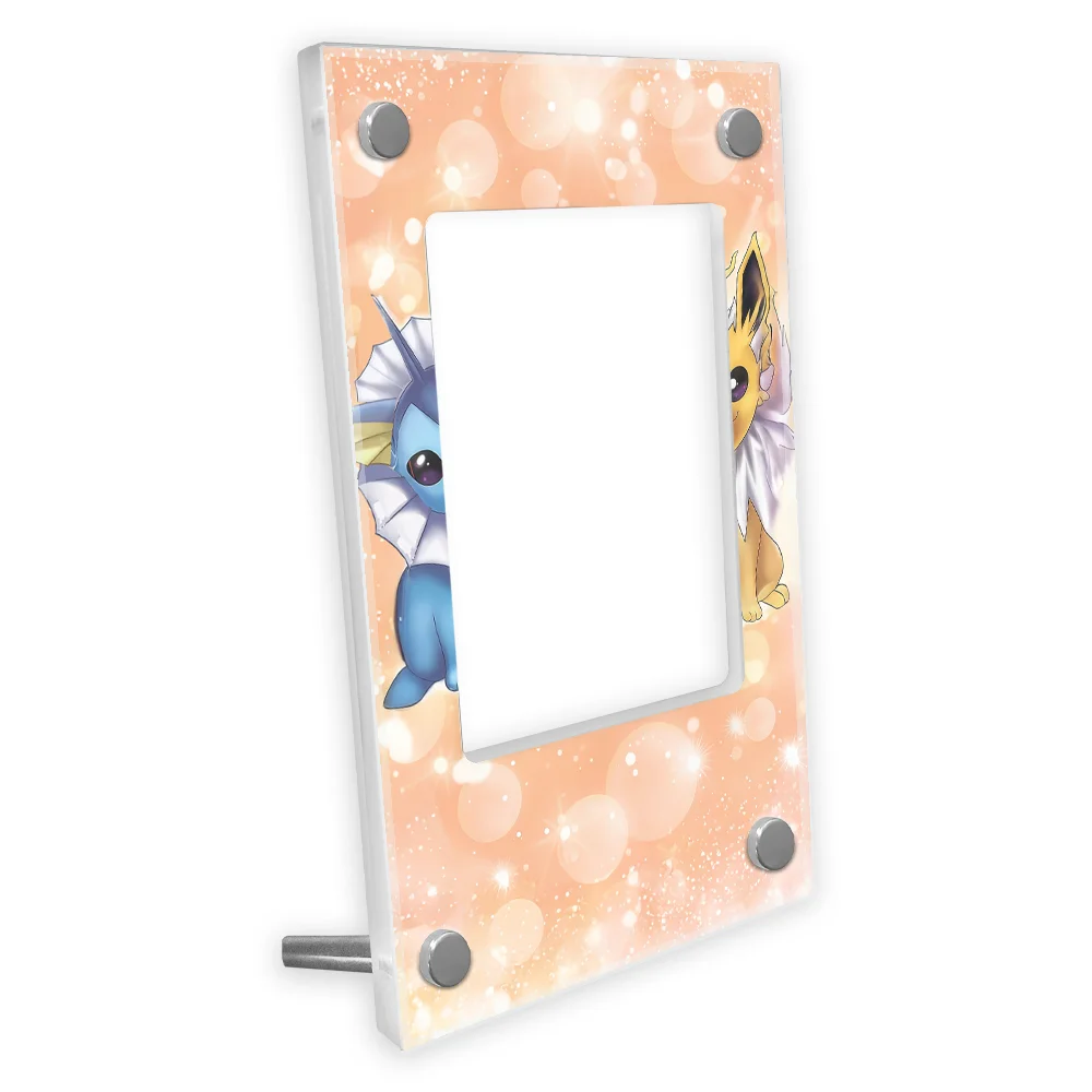 

Pokemon Anime Flareon Vaporeon Card Extended Art Display Case Collection Card Extended Painting Psa Display Rack Excluding