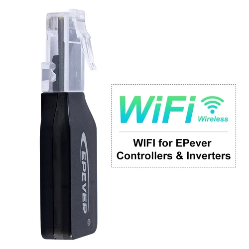 EPEVER WiFi 2,4G RJ45 D WIFI Box adaptador serie para MPPT Tracer controlador Solar comunicación MPPT controlador de carga Solar