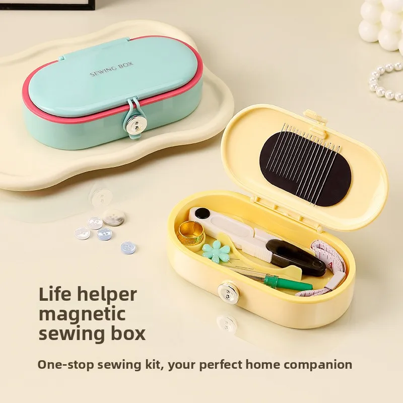 

Advanced Magnetic Needle and Thread Box, Home Sewing Quilt, Sewing Bag Set, Home Sewing Bag Storage Box, Sewing Artifact