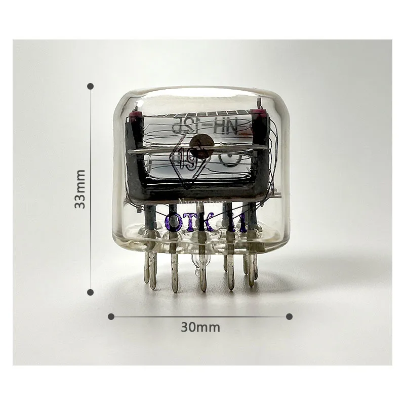 Nvarcher New IN-12 IN12 Glow Tube For  Clock Nixie Digital LED  With Decimal Point