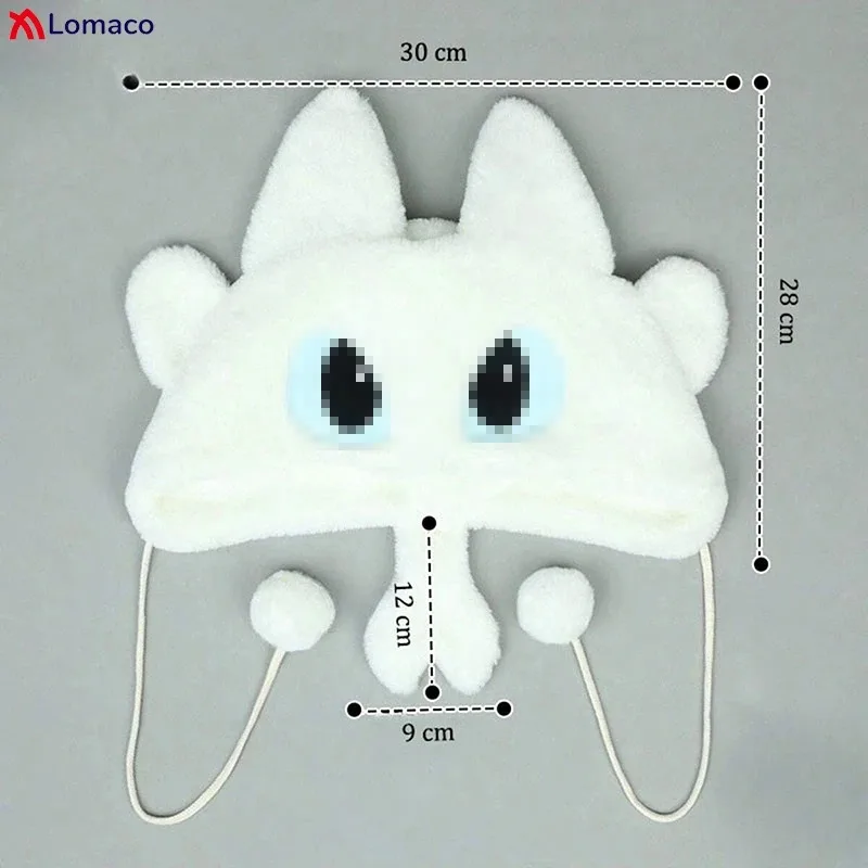 CyWomen الرجال التنين قبعة ليلة الغضب ضوء الغضب قبعات العصرية القطن أفخم الدافئة إيرفلاب قبعة الكبار القبعات تأثيري اكسسوارات الدعامة