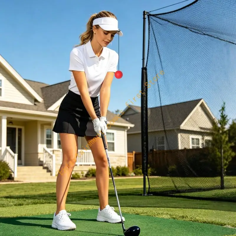 Corded Swing Practice Trainer for Golf Head Position and Home Use 55KD