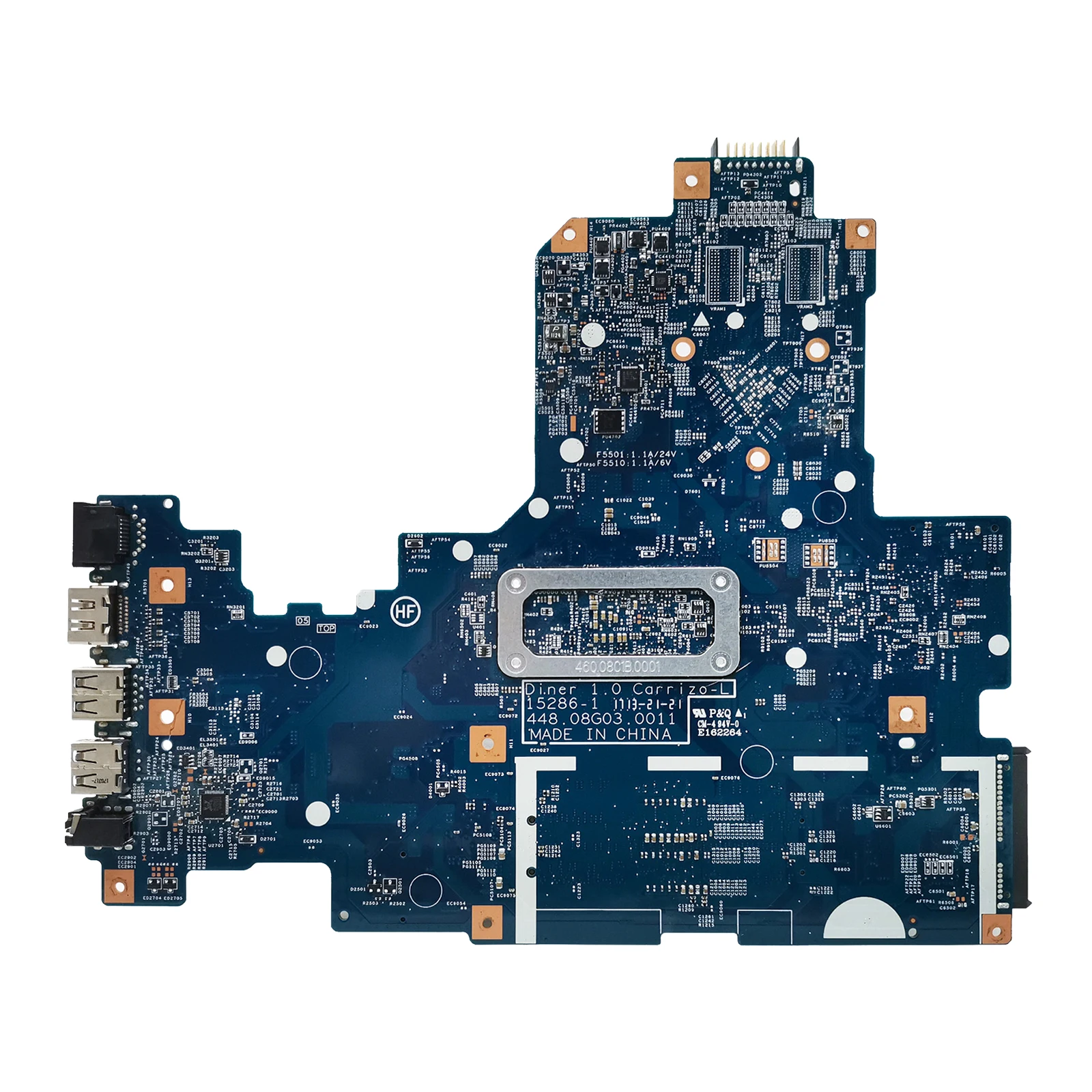 Para HP Pavillion 17-Y Laptop Placa-mãe 15286-1 856764-601 AM7310 Notebook Mainboard 17Z-Y Testado OK