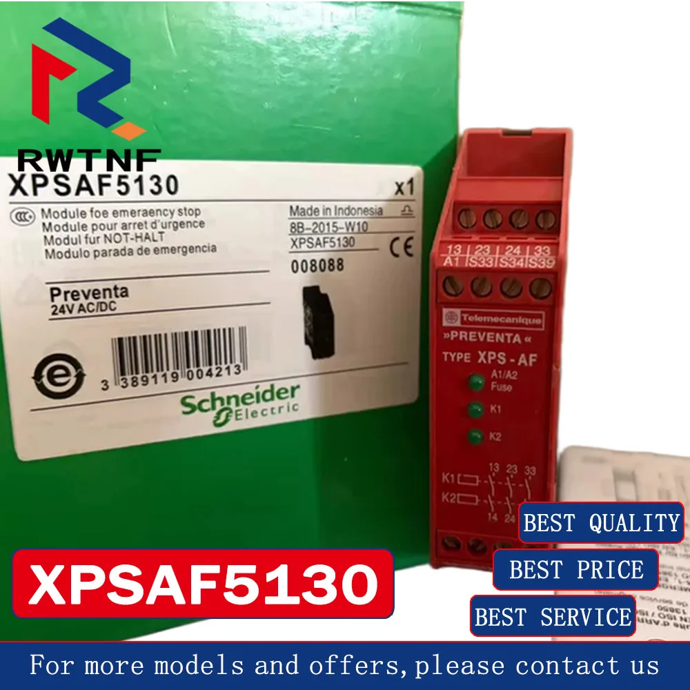 Brand New Genuine  XPSAF5130 Schneider Safety Relay ,100% original warehouse stock