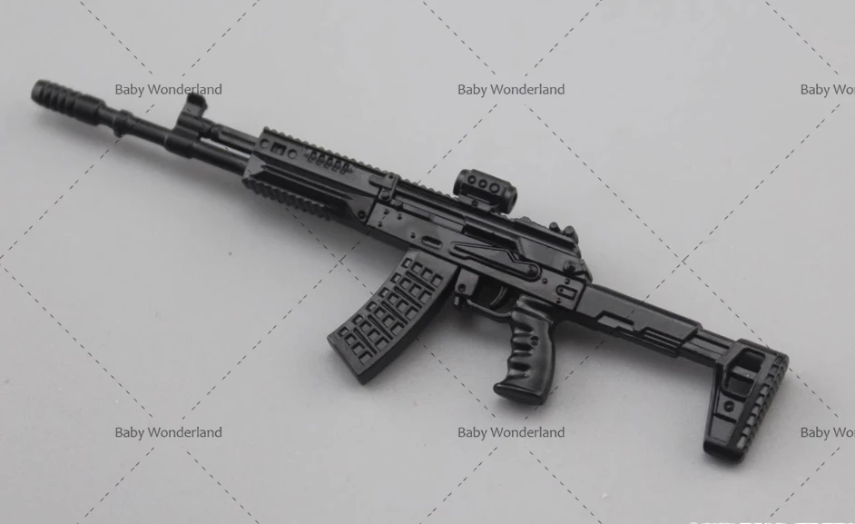 

In Stock 1/12 AK 308 Mini-Rifle Soldier Weapon Model Scene Embellishment Dummy Fitting For A 6-Inch Action Figure Body