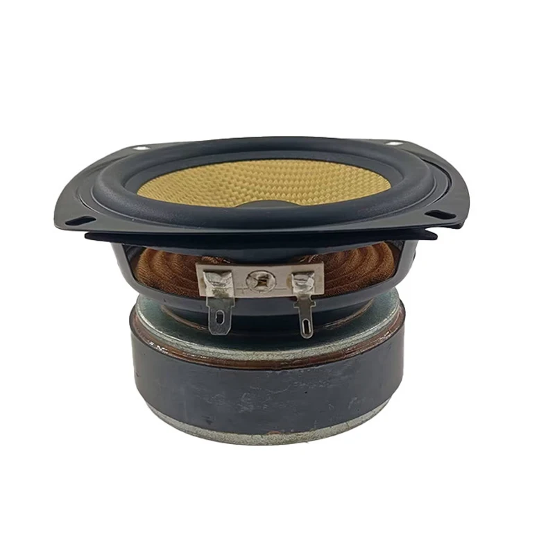 Imagem -03 - Fiberglass Mid Bass Speaker para Home Theater Estante de Gama Completa Carro Montado Áudio Altifalante Ohm 40w 1pc