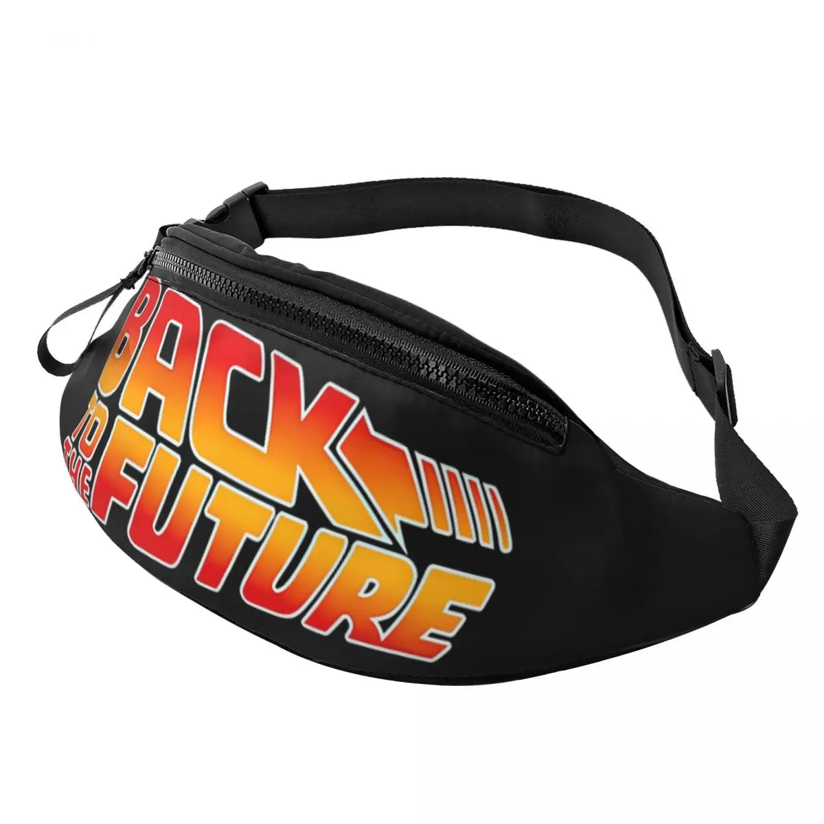 Back To The Future Strap Bag Merch Trend For Female Movie Hip Hop Cross Chest Bag