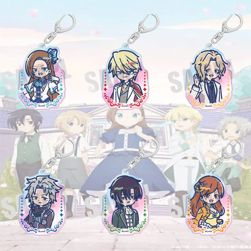 My Next Life as a Villainess: All Routes Lead to Doom! Cartoon Figure Acrylic KeyChain Transparent Pendant Backpack Ornament