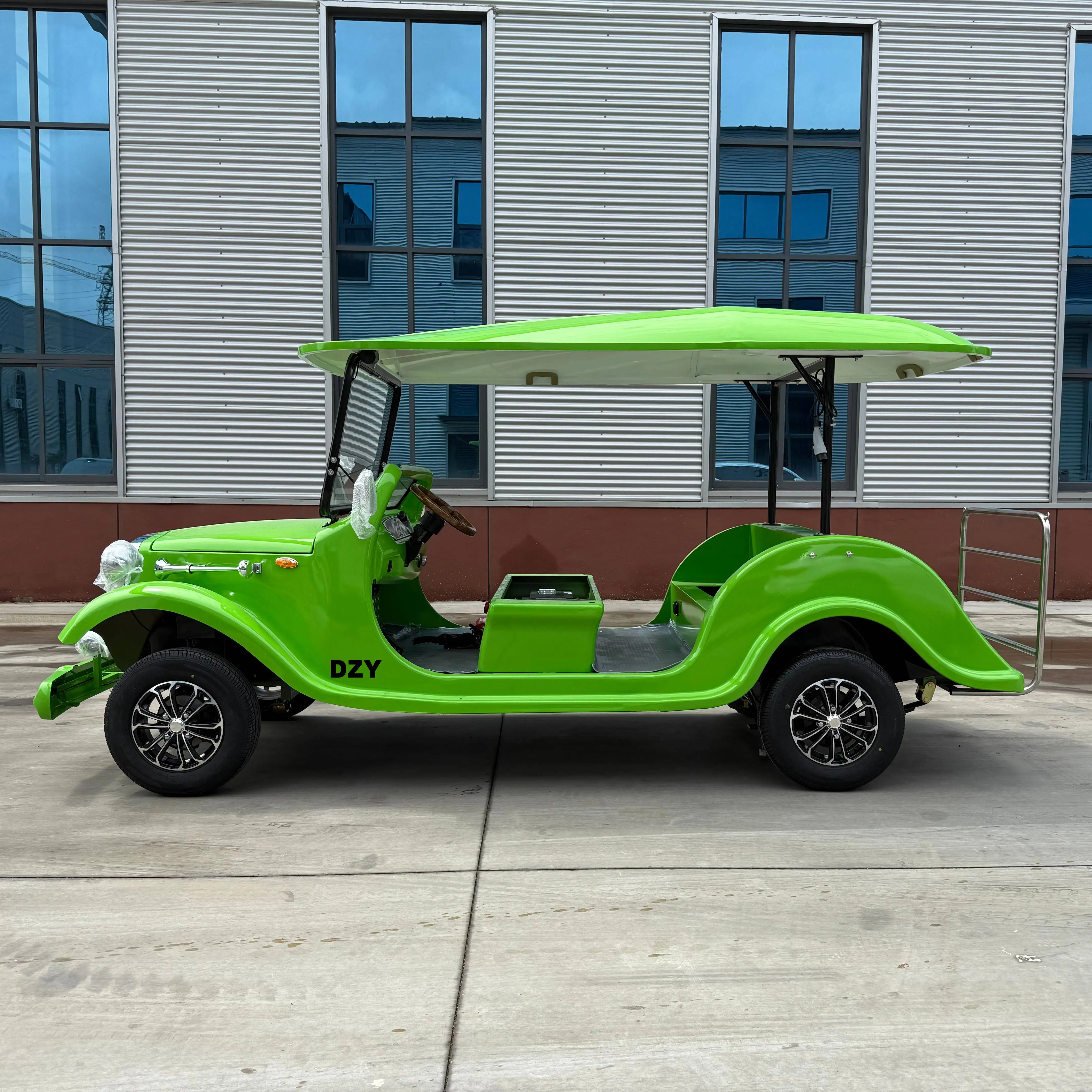 8 12 Seats Battery Powered Tourist Sightseeing Antique Classic Shuttle Electric Car Electric classic vintage car