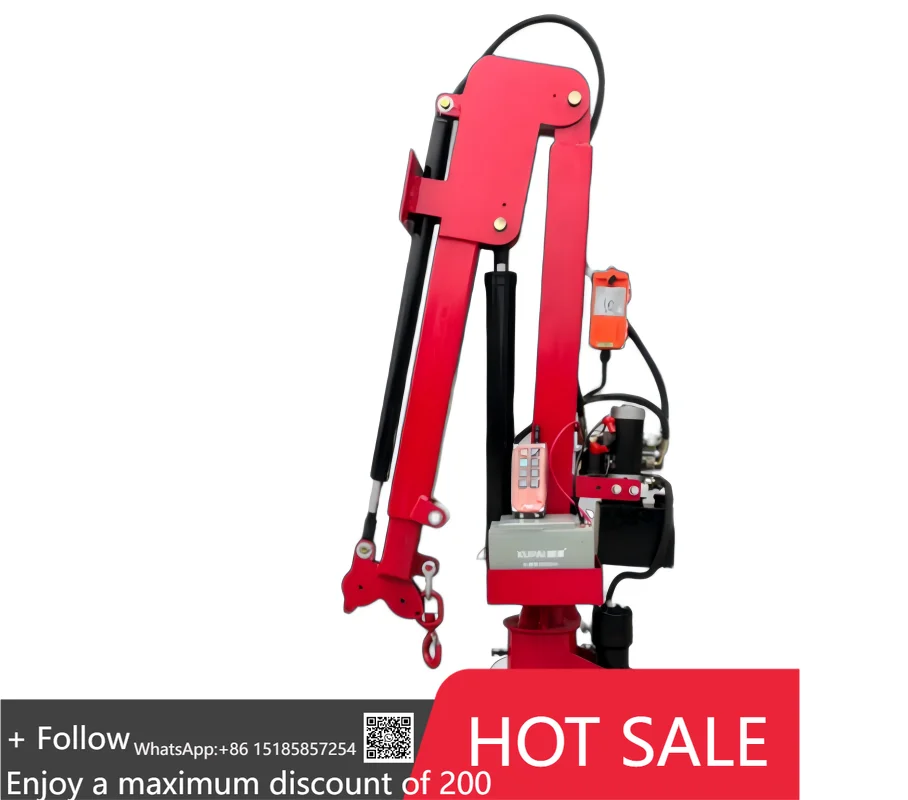 

Полностью электрический гидравлический кран 12 В, установленный на грузовике, 220, мобильный небольшой кран на грузовике, лебедка, подъемник с дистанционным управлением