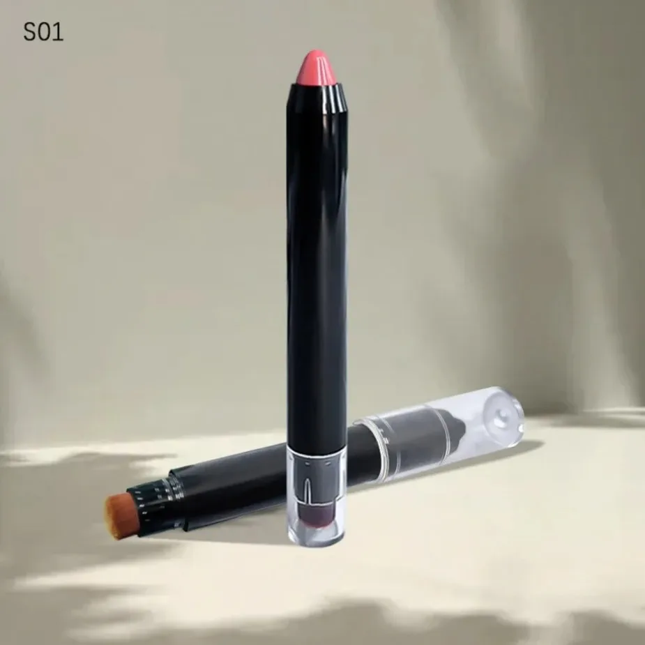 Private Label Blush Lipstick 2-in-1 markeerstift Contour Make-up Aangepast logo Groothandel Langdurige gezichtsvoedende blusher