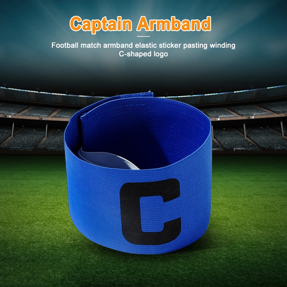 

Футбольная повязка на руку для капитана команды, профессиональная регулируемая повязка-браслет яркого цвета, аксессуар для тренировок по футболу