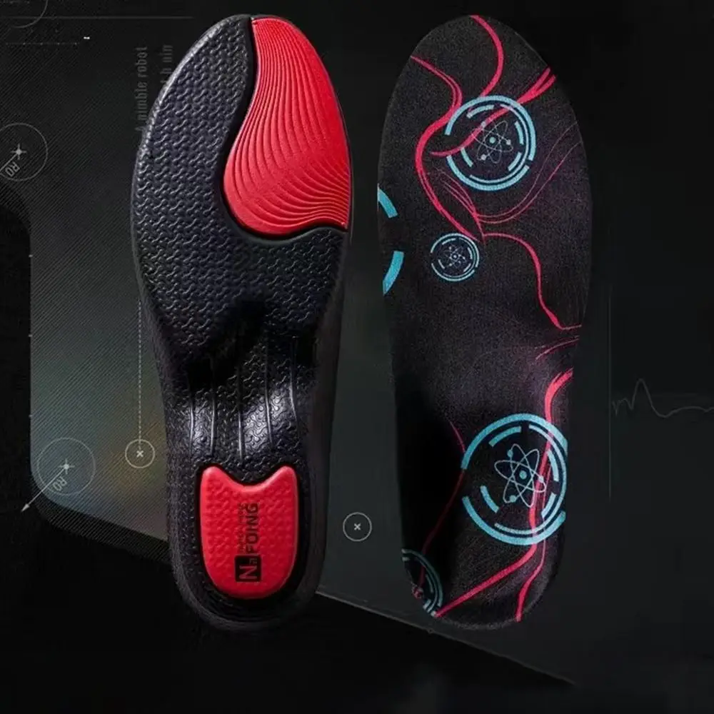

1Pair EVA Shock Absorbing Sports Insole Pain Relief Sweat Absorbing Shoe Insoles Breathable Deodorant High Elasticity Insole