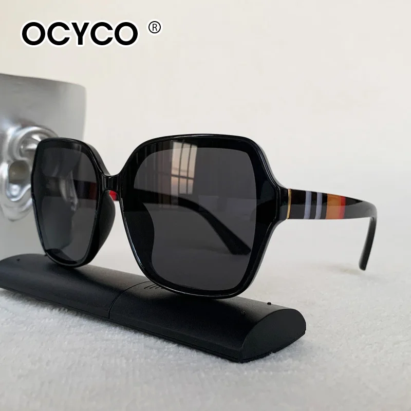 Vintage Großrahmige Quadratische Sonnenbrille für Männer und Frauen Luxusmarke Punk Sonnenbrillen UV400 Fahrbrillen Mode Outdoor-Brillen – Detail 5