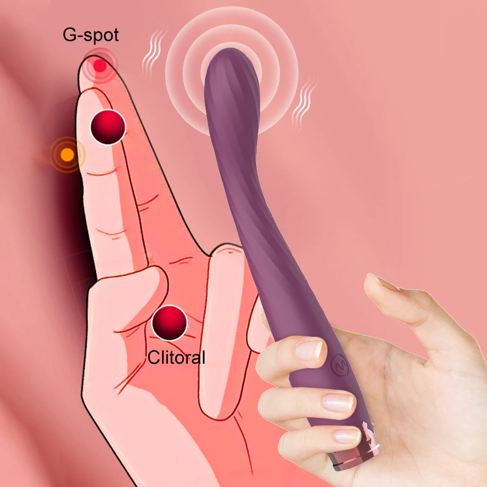 Vibrador iniciante do ponto G para mulheres, 8 segundos para o orgasmo, vibrações em forma de dedo, estimulador de mamilos e clitóris, brinquedos sexuais para mulheres adultas