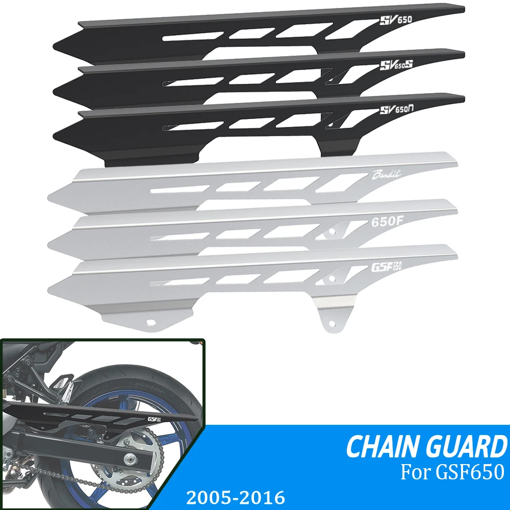 

Rear Sprocket Chain Guard For Suzuki GSF600 GSX650F Bandit SV650 N/S 1999-2016 SV650S SV650N Mud Cover Fairing Cowl Protector