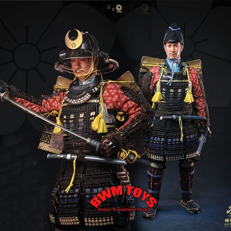 

In Stock PION TC003 1/6 Scale Male Soldier Akechi Mitsuhide Japanese Warring States General 12inch Action Figure Doll Collection