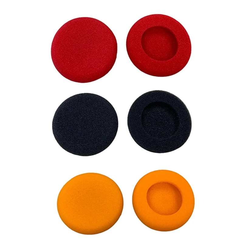 1Pair Portable Sponge Ear Pads Soft Exquisite Ear Tips Replacement Earmuff For Whatplus Retro Headphone Accessories