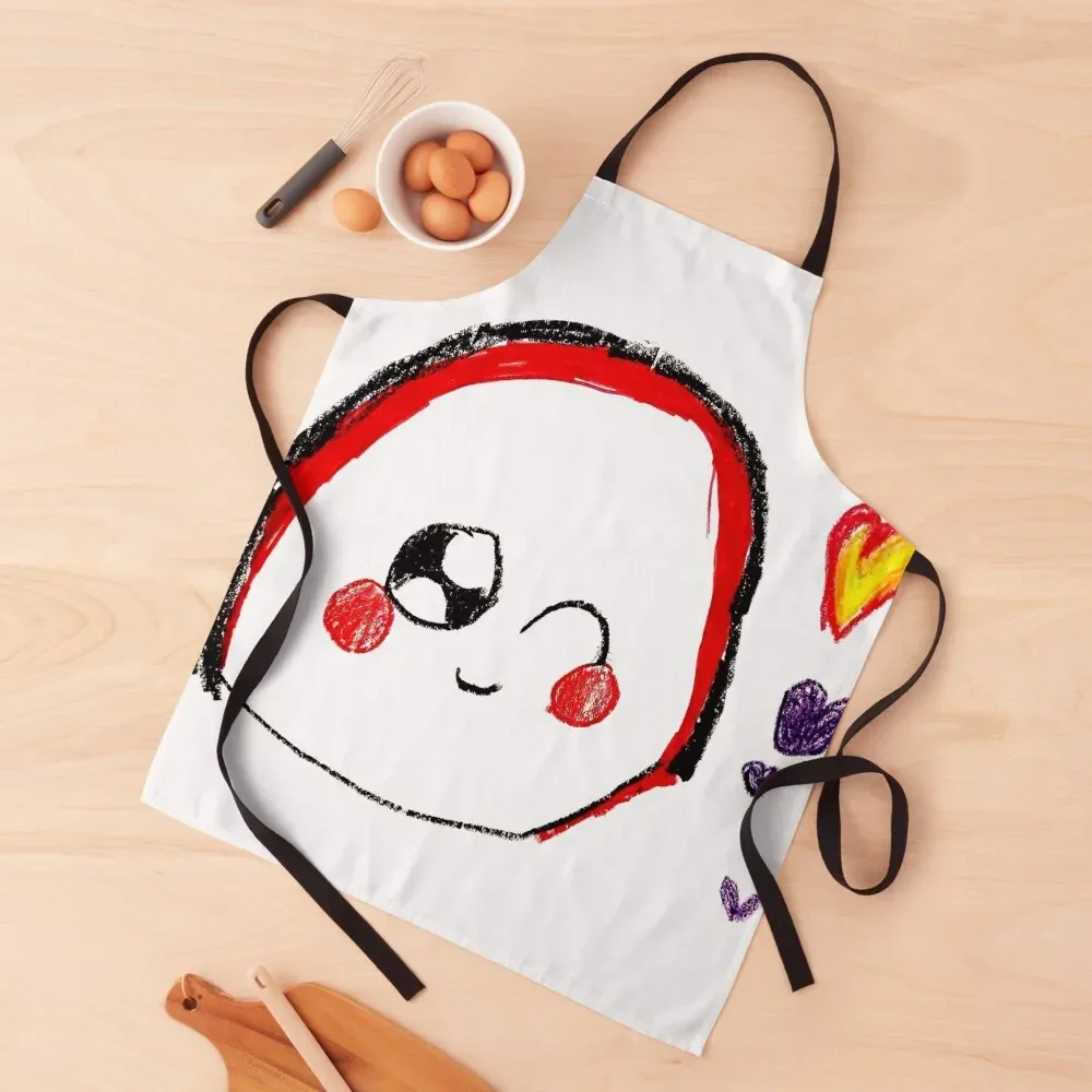 

Rainbow Smile | by Riah Apron chef costume Cooking bib Apron