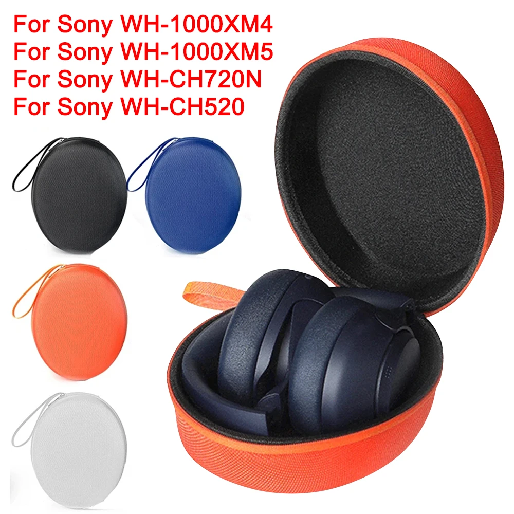Estuche de transporte duro de EVA para auriculares Sony WH-1000XM5, resistente al agua, anticaída, bolsa de viaje para EDIFIER W820NB