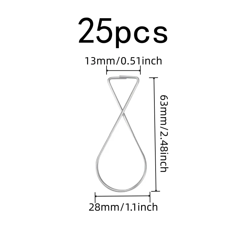 25 pcs Suspended Ceiling Hooks, Strong Load Capacity, School Classroom Decor School Classroom Decor, Fits Mineral Fiber Grid