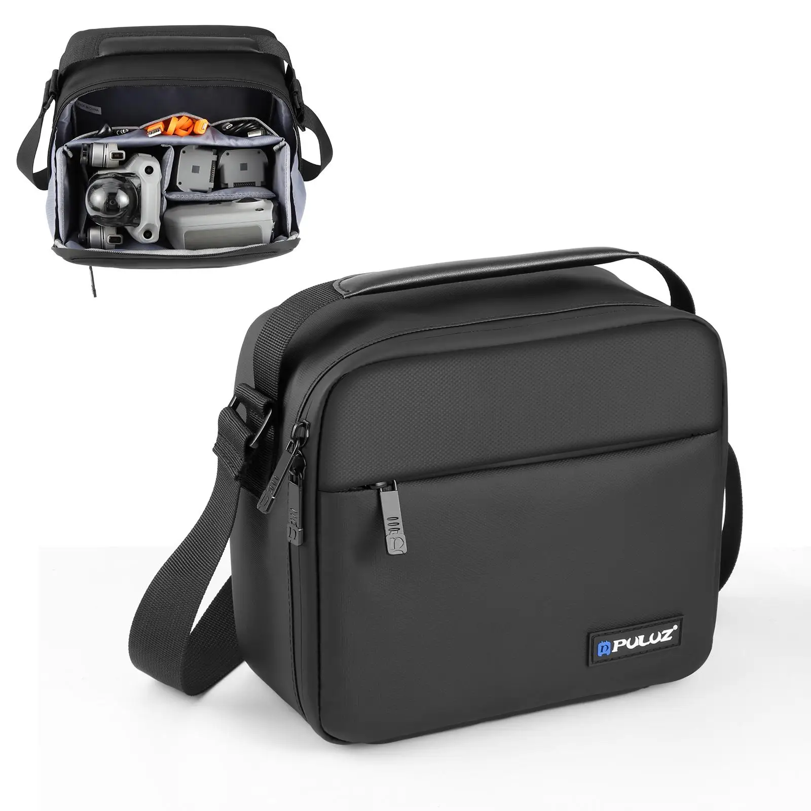 Bolsa de transporte portátil PULUZ, bolsa de ombro única para drones da série DJI Mini, para drones da série DJI Osmo Pocket.